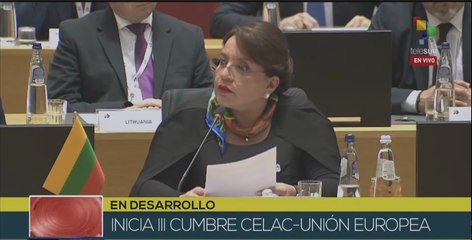 Presidenta de Honduras demanda fin del bloqueo contra Cuba