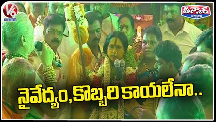 Rangam Bhavishyavani 2023 By Jogini Swarnalatha | Mahankali Bonalu | V6 Teenmaar