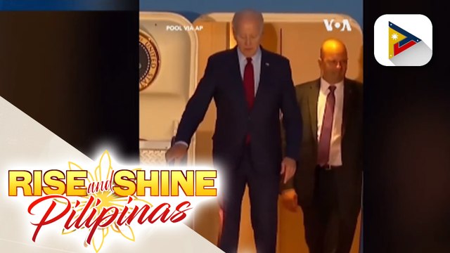 Biden, dumating na sa Lithuania para sa NATO Summit