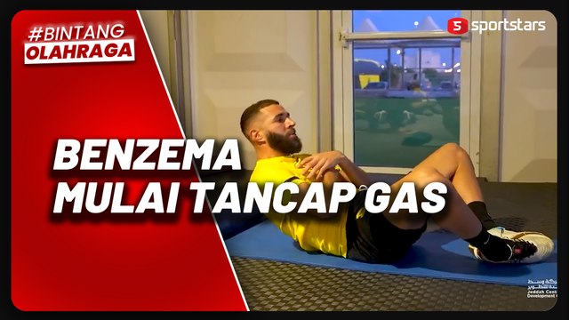 Intip Latihan Perdana Karim Benzema dan N'Golo Kante Bersama Al Ittihad