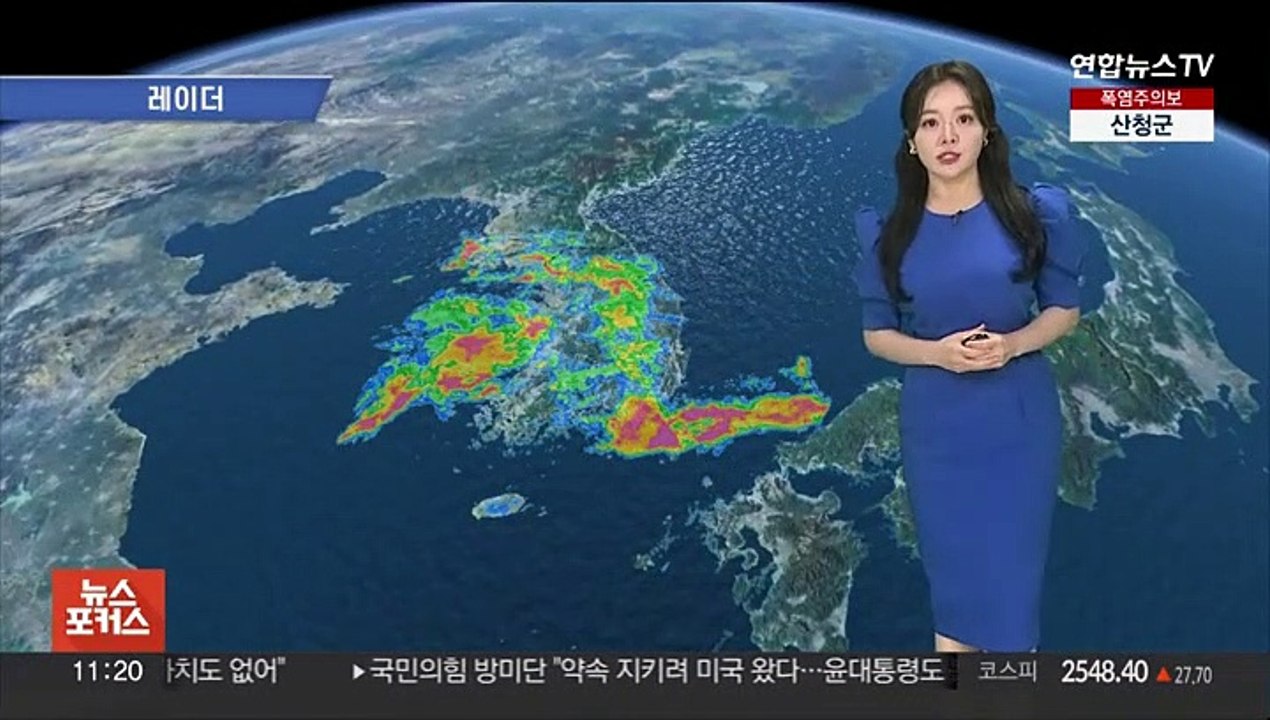 [날씨] 수도권 '호우특보'…시간당 최대 60㎜ 폭우