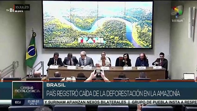 Brasil ha registrado una caída en la deforestación en la Amazonía en medio de fuertes sequías en el cono sur de América