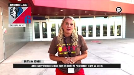 NBA SUMMER LEAGUE UPDATE: Jaden Hardy Leads Dallas Mavericks As They Overcome 18-Point Deficit In A 111-103 Win vs. Sixers