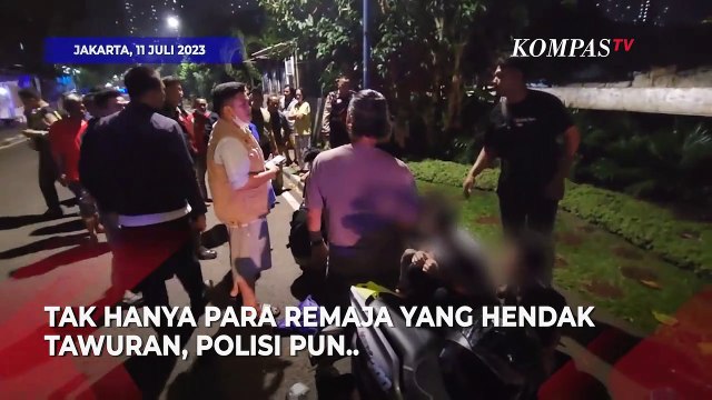 Sejumlah Remaja Ditangkap Saat Hendak Tawuran, Ini Rupa Sajam Sitaan Petugas..