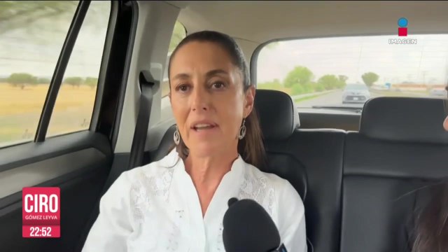 “Llevo un rato arriba en las encuestas”: Claudia Sheinbaum