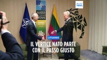 Via al vertice Nato a Vilnius, iniziato sotto i migliori auspici