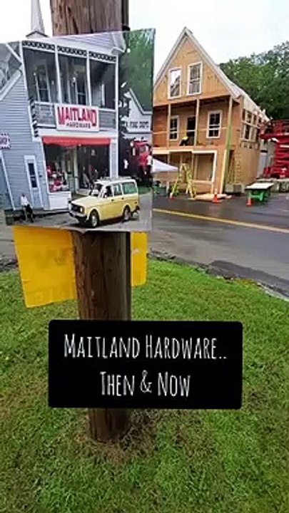 BEETLEJUICE 2 Film Set • East Corinth Vermont. Credit to lunamoongothic☆This is construction ONLY. Filming has not begun filming dates will not be made public.☆