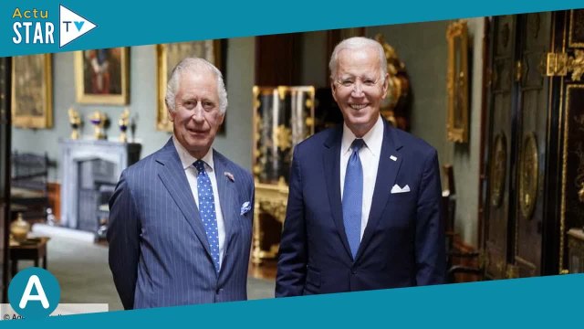 Joe Biden a-t-il enfreint le protocole avec Charles III ? Ce geste très commenté