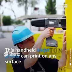 Future of printing, you can print on any surface now #shorts #viral #shortsvideo #video #innovationhub