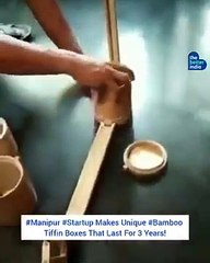 Innovation, bamboo tiffin box #shorts #viral #shortsvideo #video #innovationhub