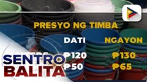 Presyo ng mga timba at drum, tumaas dahil sa malaking demand bunsod ng expanded water interruption na ipatutupad ng Maynilad