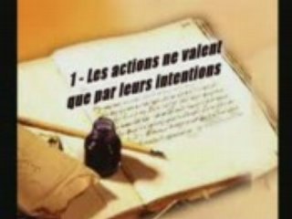 Les actes ne valent que par les intentions