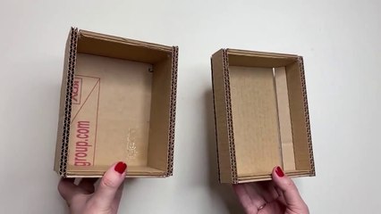 DIY How to make an amazing box | Craft idea from cardboard and paper