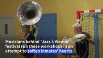 Jazz music workshop in prison brings a breath of fresh air for inmates