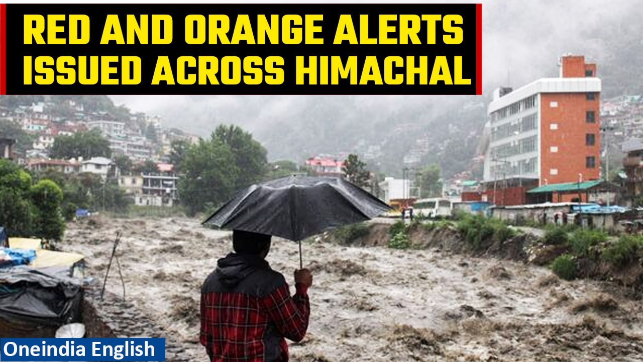 Himachal Pradesh rains: IMD issues red and oran...