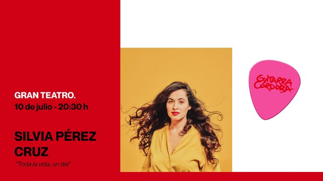 Concierto de Sílvia Pérez Cruz en el Festival de la Guitarra de Córdoba