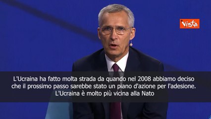 Stoltenberg: Ucraina pi? vicina alla Nato
