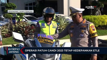 Operasi Patuh Candi 2023 Tetap Kedepankan ETLE