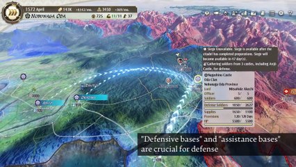 Nobunaga's Ambition Awakening - Official System Introduction Diversified Strategies Trailer