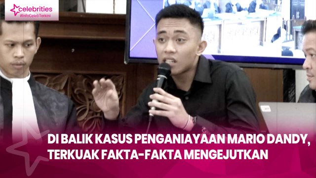 Di Balik Kasus Penganiayaan Mario Dandy, Terkuak Fakta-Fakta Mengejutkan