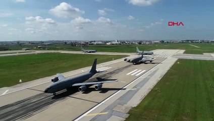 Hava Kuvvetleri uçakları, NATO Zirvesi'nin güvenliğinde görevlendirildi