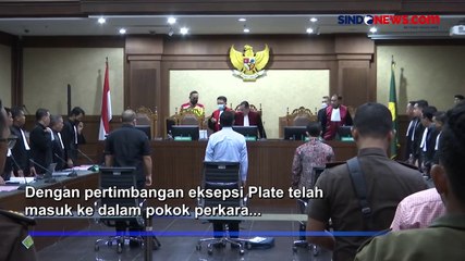 Jaksa Minta Eksepsi Johnny Plate, Majelis Hakim Bakal Putuskan Pekan Depan