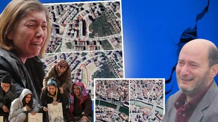 Depremin yıktığı illerin simge yerleri uydudan görüntülendi