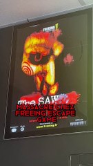 Un escape game estampillé « Saw » le film d’horreur qui nous a tous traumatisé   Direction Freeing Escape Game à 45 mn de Paris