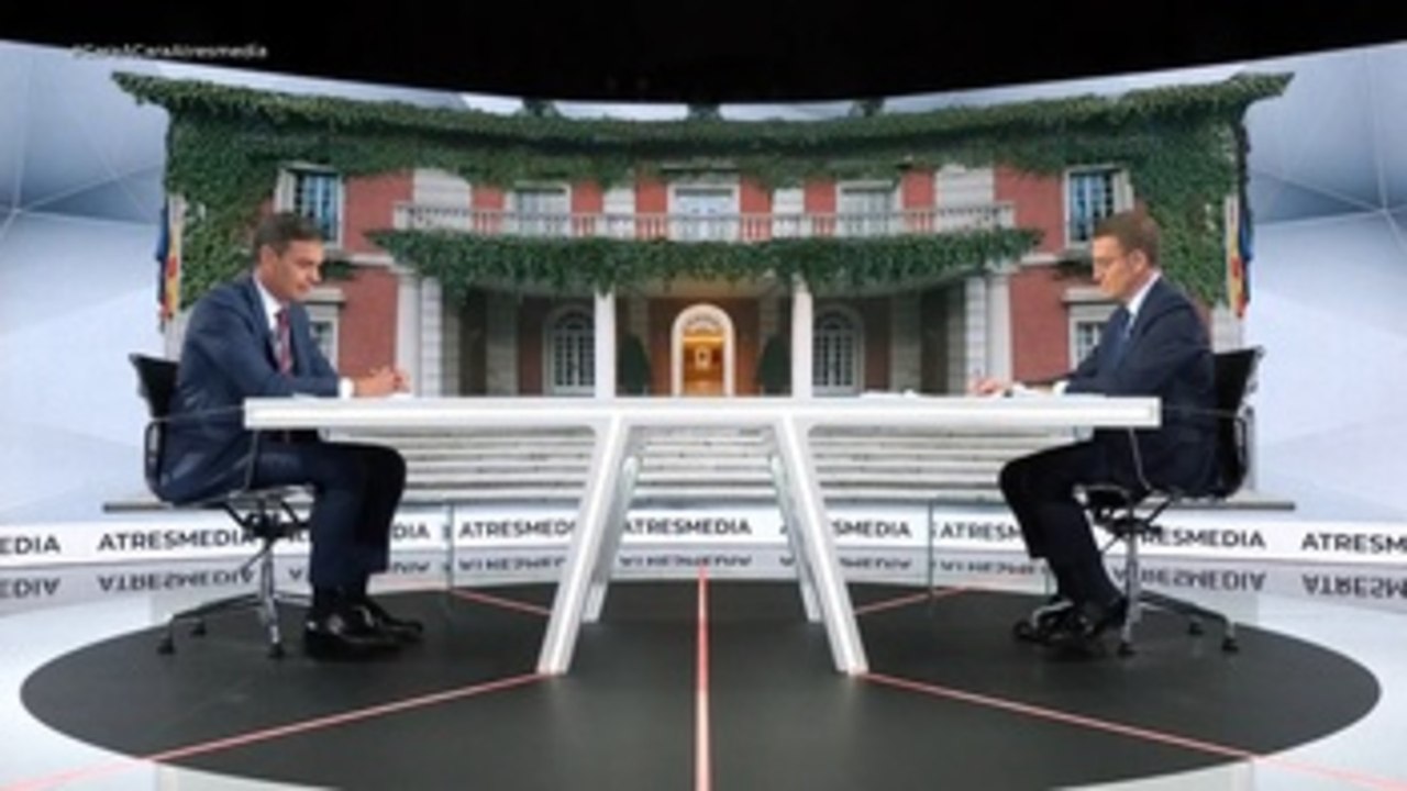 Sánchez y Feijóo se enzarzaron en un debate lleno de reproches