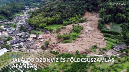 Japán: halálos áldozatai is vannak az özönvíznek