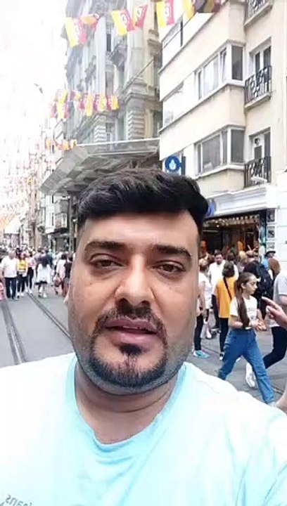 Istiklal cad Taksim'da Istanbul