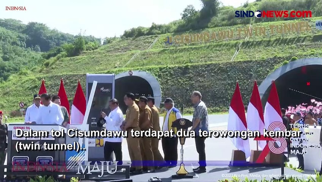 Usai Pembangunan selama 12 Tahun, Jokowi Resmikan Jalan Tol Cisumdawu