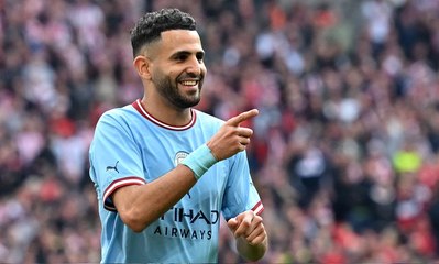 مسيرة مظفّرة لرياض محرز مع مانشستر سيتي