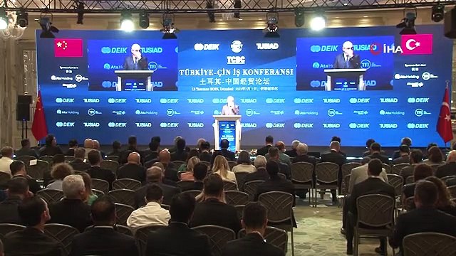 Türkiye-Çin İş Konferansı'nda ikili ticaret masaya yatırıldı