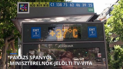 Egyre forrób a spanyol választási kampány
