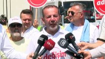 Bolu Belediye Başkanı Tanju Özcan Ankara'ya ulaştı