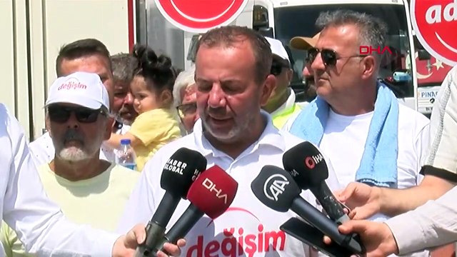 Le maire de Bolu Tanju Özcan est arrivé à Ankara