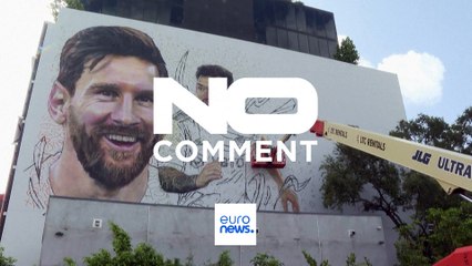 No COMMENT: Óriás falfestménnyel várják Messit Miamiban