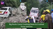 Uttarakhand Landslide: Four Pilgrims From MP Killed, Seven Injured After Boulders Crush Vehicles In Uttarkashi