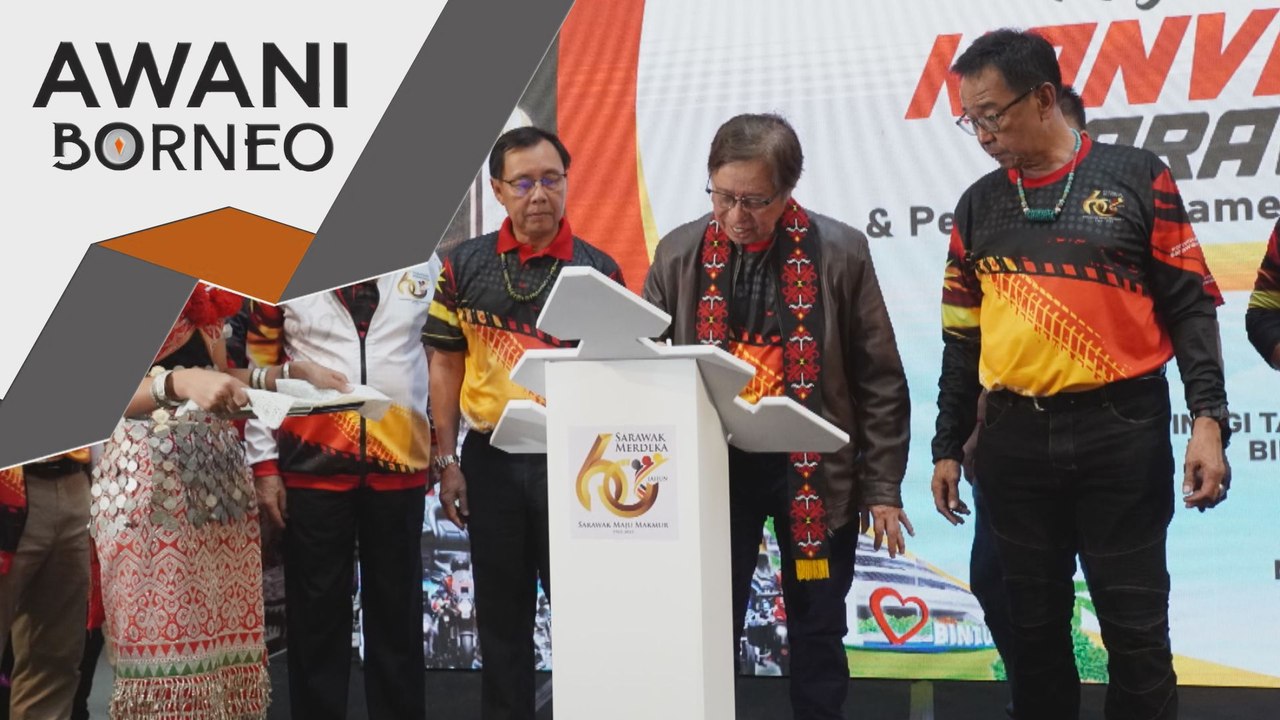 Abang Johari ketuai Konvoi Kembara Sarawak Merdeka dari Serian ke Samarahan