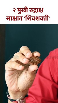 2 मुखी रुद्राक्ष साक्षात 'शिवशक्ती' Benefits of wearing 2 Mukhi Rudraksha | Astro Tips | SG5