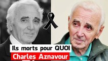 Le jour où Charles Aznavour est décédée - Mort subite dans la baignoire de son domicile.