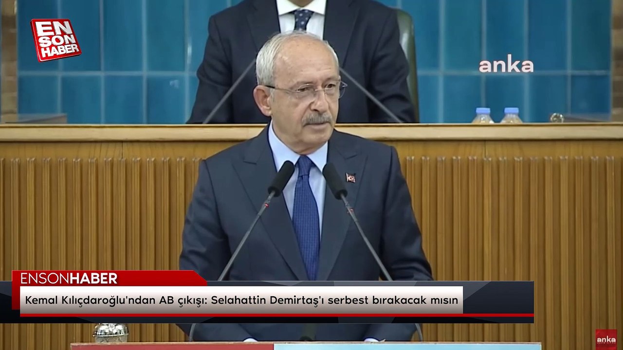 Kemal Kılıçdaroğlu'ndan AB çıkışı: Selahattin Demirtaş'ı serbest bırakacak mısın