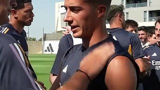 Real Madrid, Tarkan'ın 'Şımarık' şarkısı eşliğinde Arda Güler'in antrenman görüntülerini paylaştı