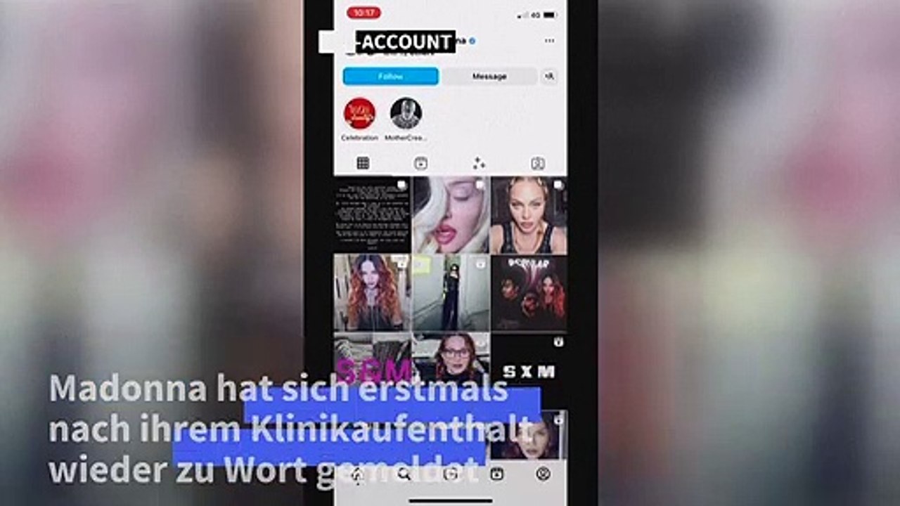 Madonna wieder 'auf dem Weg der Genesung'