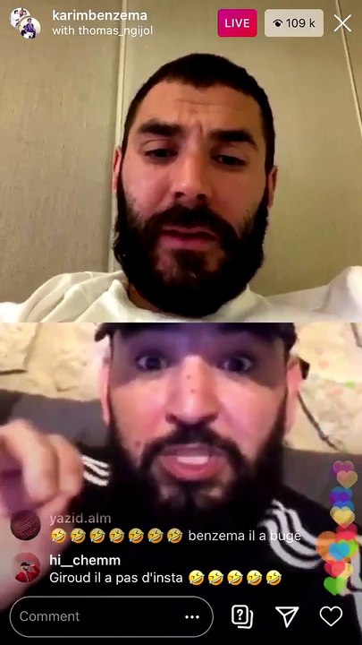 Benzema concernant Giroud : "je suis la F1 lui c'est le karting"