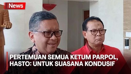 Sekjen PDIP: Pertemuan Seluruh Ketum Parpol untuk Ciptakan Suasana Kondusif