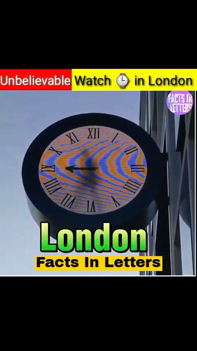 Unbelievable watch ⌚ in London.