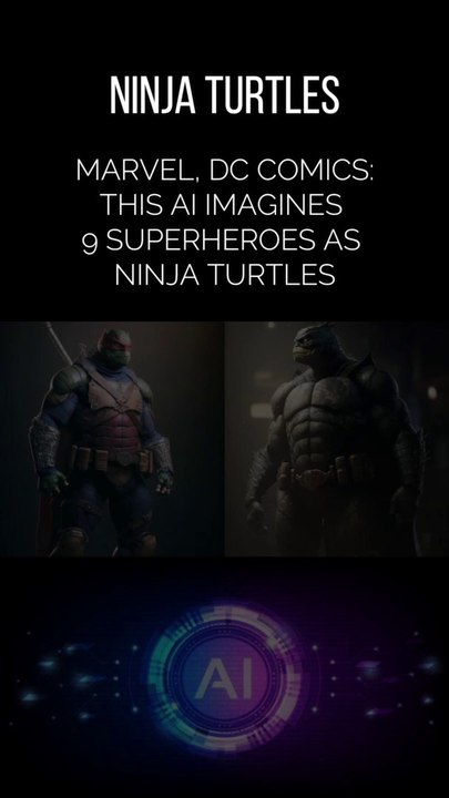 MARVEL, DC COMICS: THIS AI IMAGINES 9 SUPERHEROES AS NINJA TURTLES #ninjaturtles #marvel #dc #heroes
