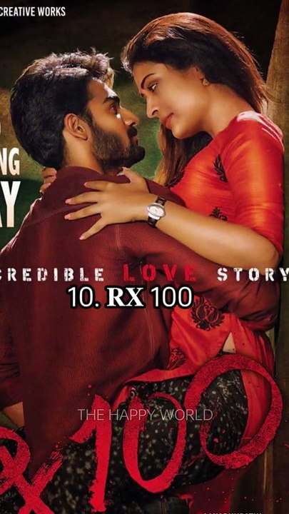 Top 10 South Indian Love Story Movies❤️।। Dubbed in Hindi  #shorts #lovestory
